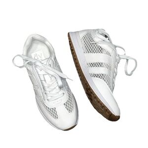 DV Dolce Vita White Mesh Ninja Lace Up Sneakers NWOB Women’s US 6.5